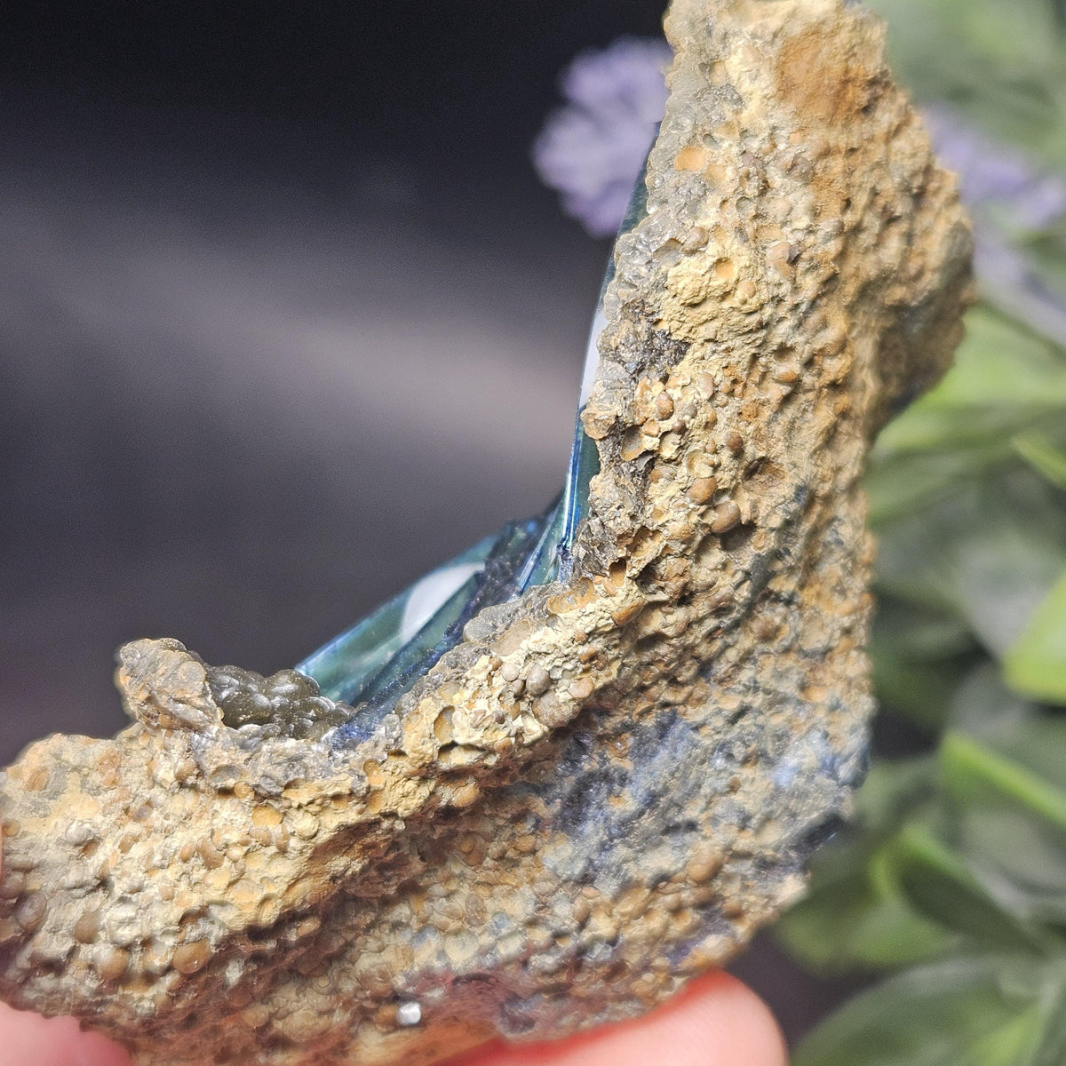 Vivianite Crystal Cluster Specimen 100.67g