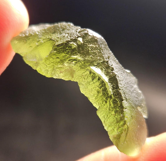 Moldavite Raw Specimen 3.98g