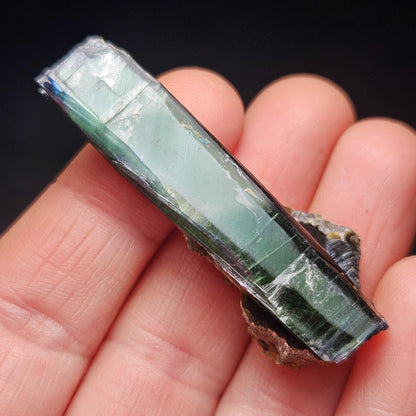AAA Vivianite Crystal Specimen, Raw Blue
