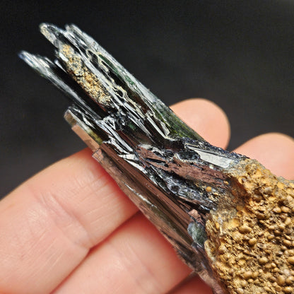 Vivianite Dragon Scale Crystal Specimen 49.40g