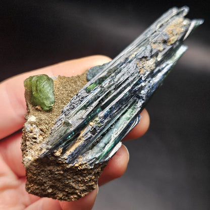 Vivianite Dragon Scale Crystal Specimen 49.40g
