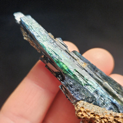 Vivianite Dragon Scale Crystal Specimen 49.40g