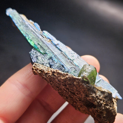 Vivianite Dragon Scale Crystal Specimen 49.40g