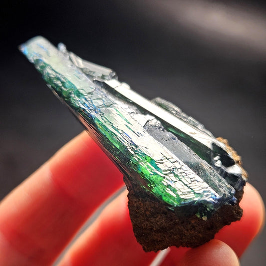 Vivianite Dragon Scale Crystal Specimen 29.30g