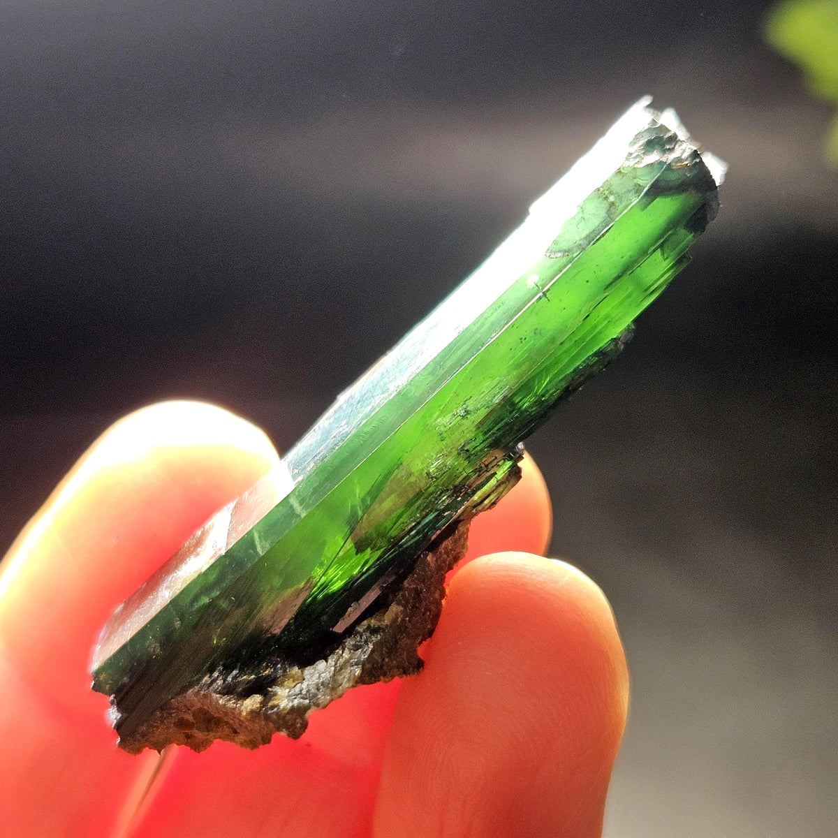 AAA Vivianite Crystal Specimen, Raw Blue