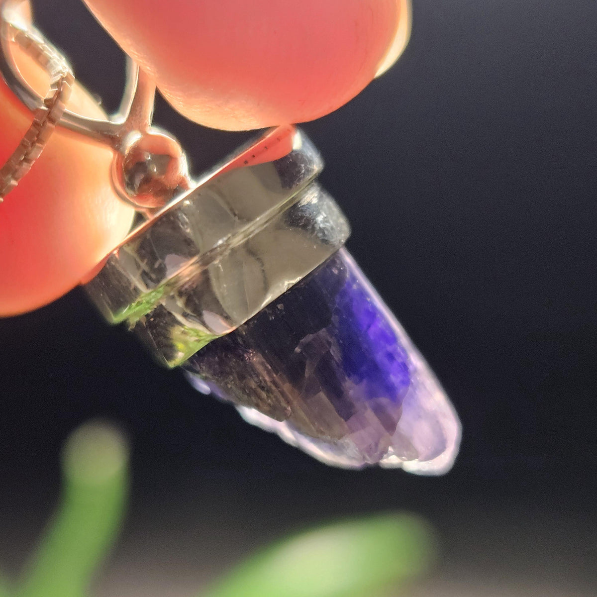 Tanzanite Crystal Pendant