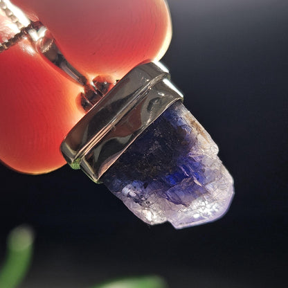 Tanzanite Crystal Pendant