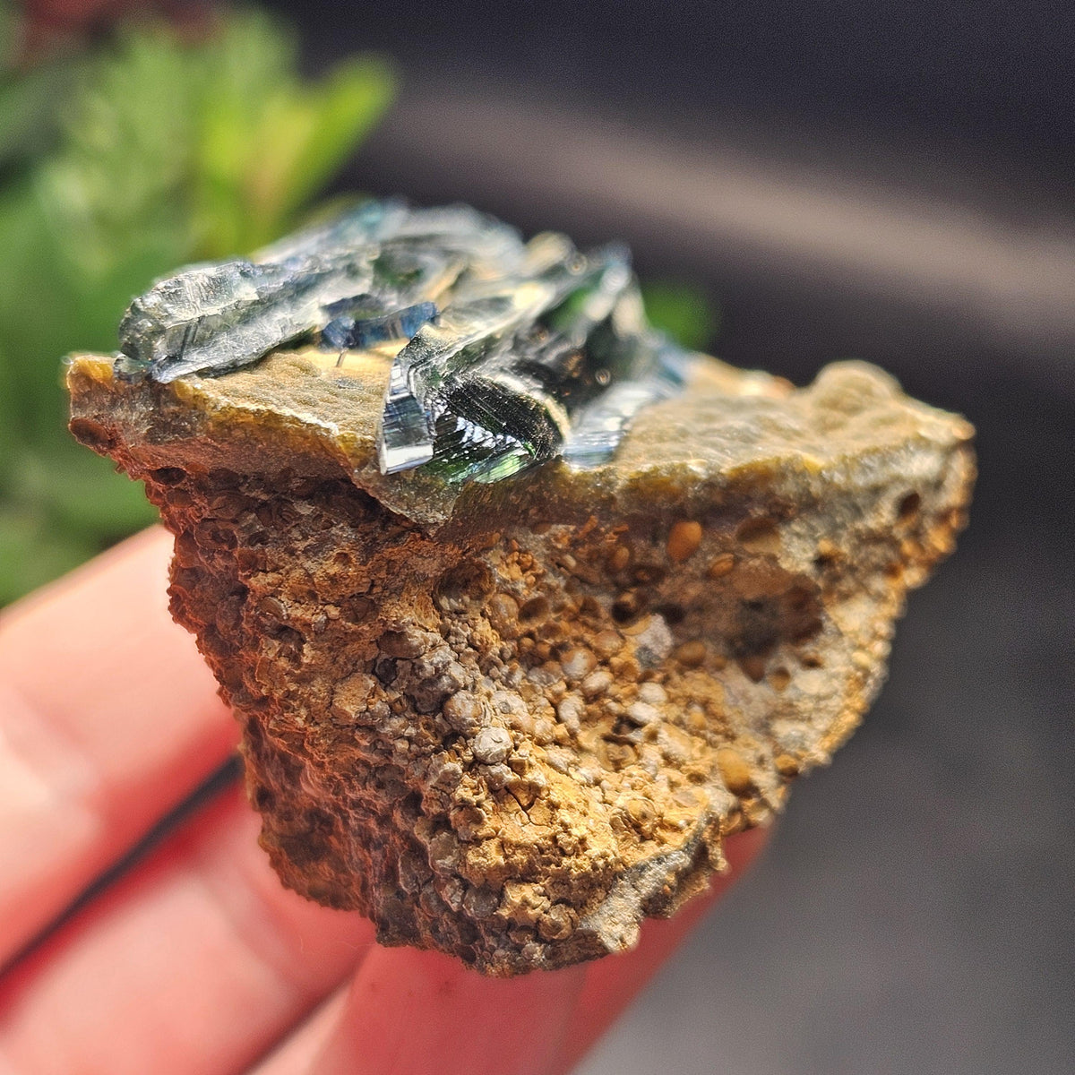 Vivianite Crystal Cluster 121.70g