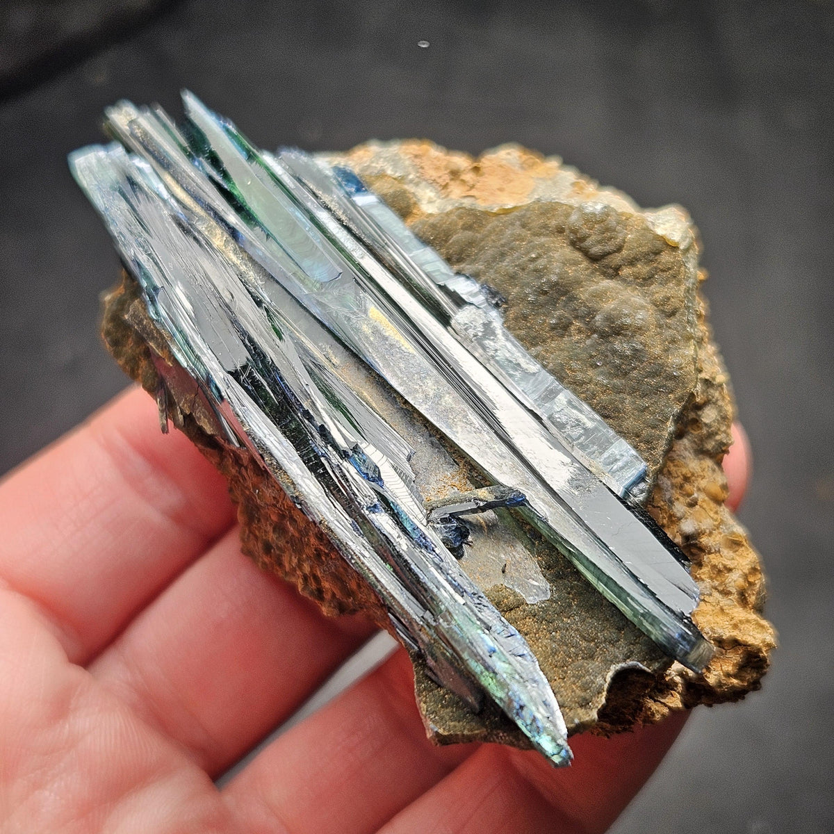Vivianite Crystal Cluster 121.70g