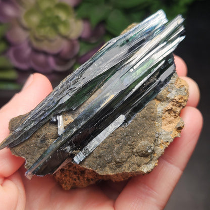 Vivianite Crystal Cluster 121.70g