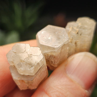 Raw Goshenite Crystal, Terminated Hexagonal Clear Aquamarine from Erongo Mountain Range, Namibia