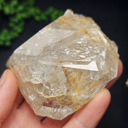 Skeletal Herkimer Diamond Quartz with Rainbow Inclusions 162.22g
