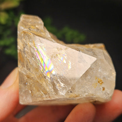 Skeletal Herkimer Diamond Quartz with Rainbow Inclusions 162.22g