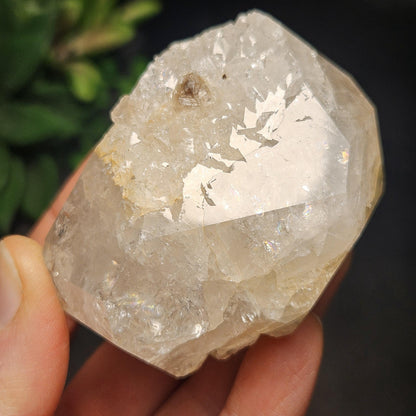Skeletal Herkimer Diamond Quartz 138.04g, Growth Interference Terminated Herkimer Crystal from New York