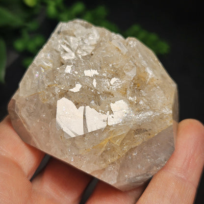 Skeletal Herkimer Diamond Quartz 138.04g, Growth Interference Terminated Herkimer Crystal from New York