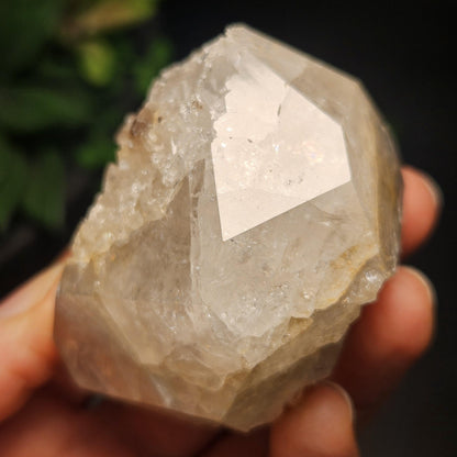 Skeletal Herkimer Diamond Quartz 138.04g, Growth Interference Terminated Herkimer Crystal from New York