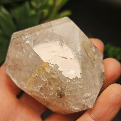 Skeletal Herkimer Diamond Quartz 138.04g, Growth Interference Terminated Herkimer Crystal from New York