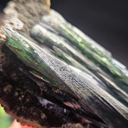 Vivianite Dragon Scale Crystal Specimen 92.41g