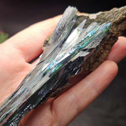 Vivianite Dragon Scale Crystal Specimen 92.41g