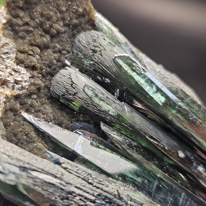 Vivianite Dragon Scale Crystal Specimen 92.41g