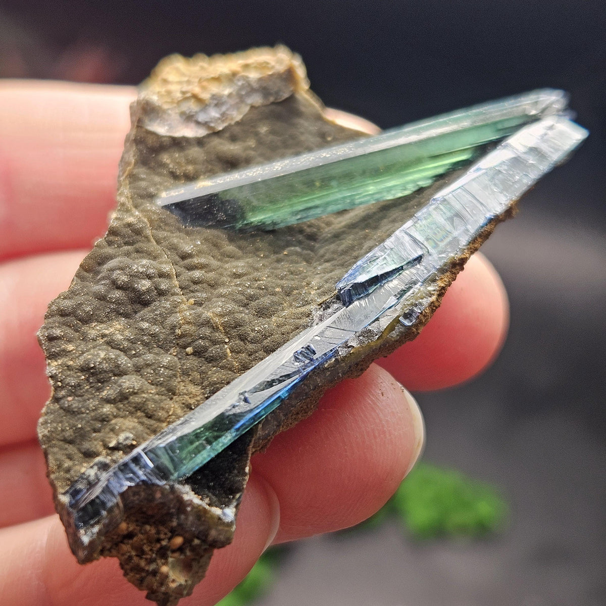 Vivianite Crystal Cluster 20.72g