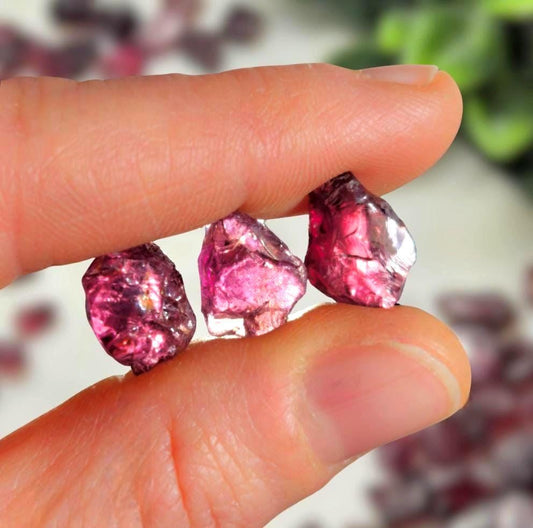 Pink Raspberry Garnet Crystal