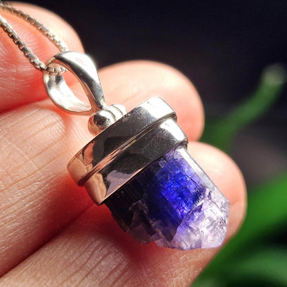 Tanzanite Crystal Pendant