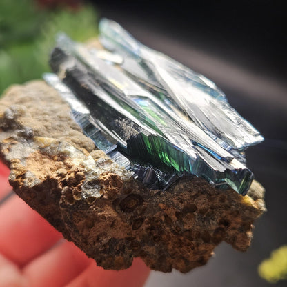 Vivianite Crystal Cluster 121.70g