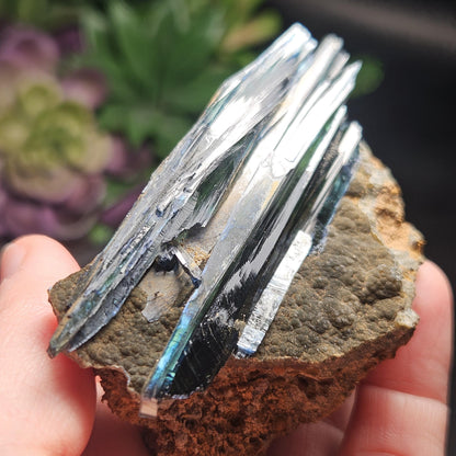 Vivianite Crystal Cluster 121.70g
