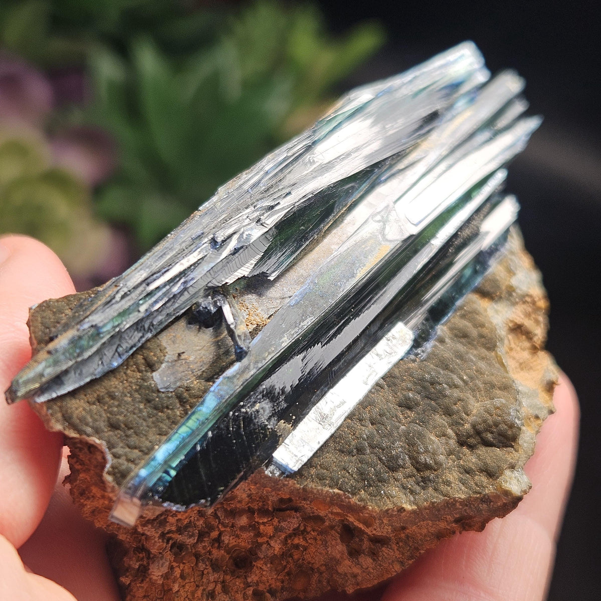 Vivianite Crystal Cluster 121.70g