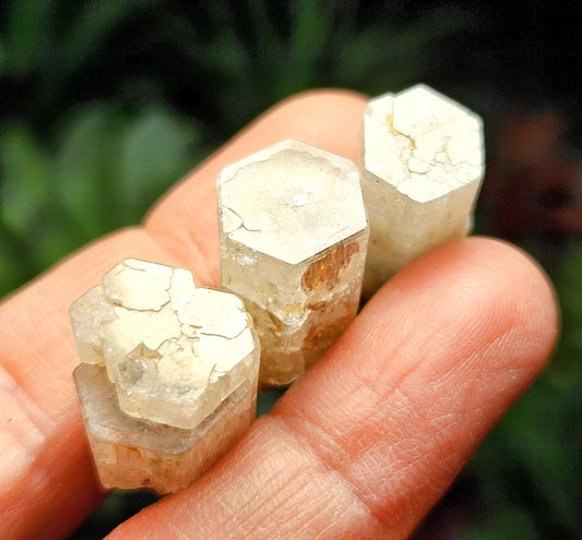 Raw Goshenite Crystal, Terminated Hexagonal Clear Aquamarine from Erongo Mountain Range, Namibia