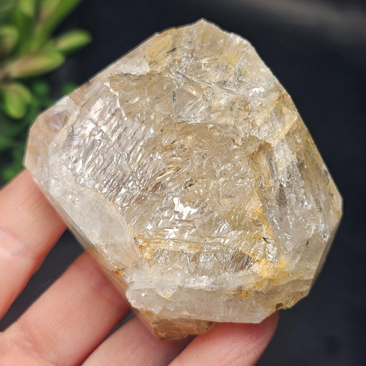 Skeletal Herkimer Diamond Quartz with Rainbow Inclusions 162.22g