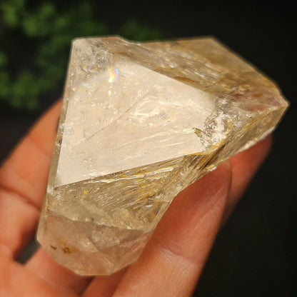 Skeletal Herkimer Diamond Quartz with Rainbow Inclusions 162.22g