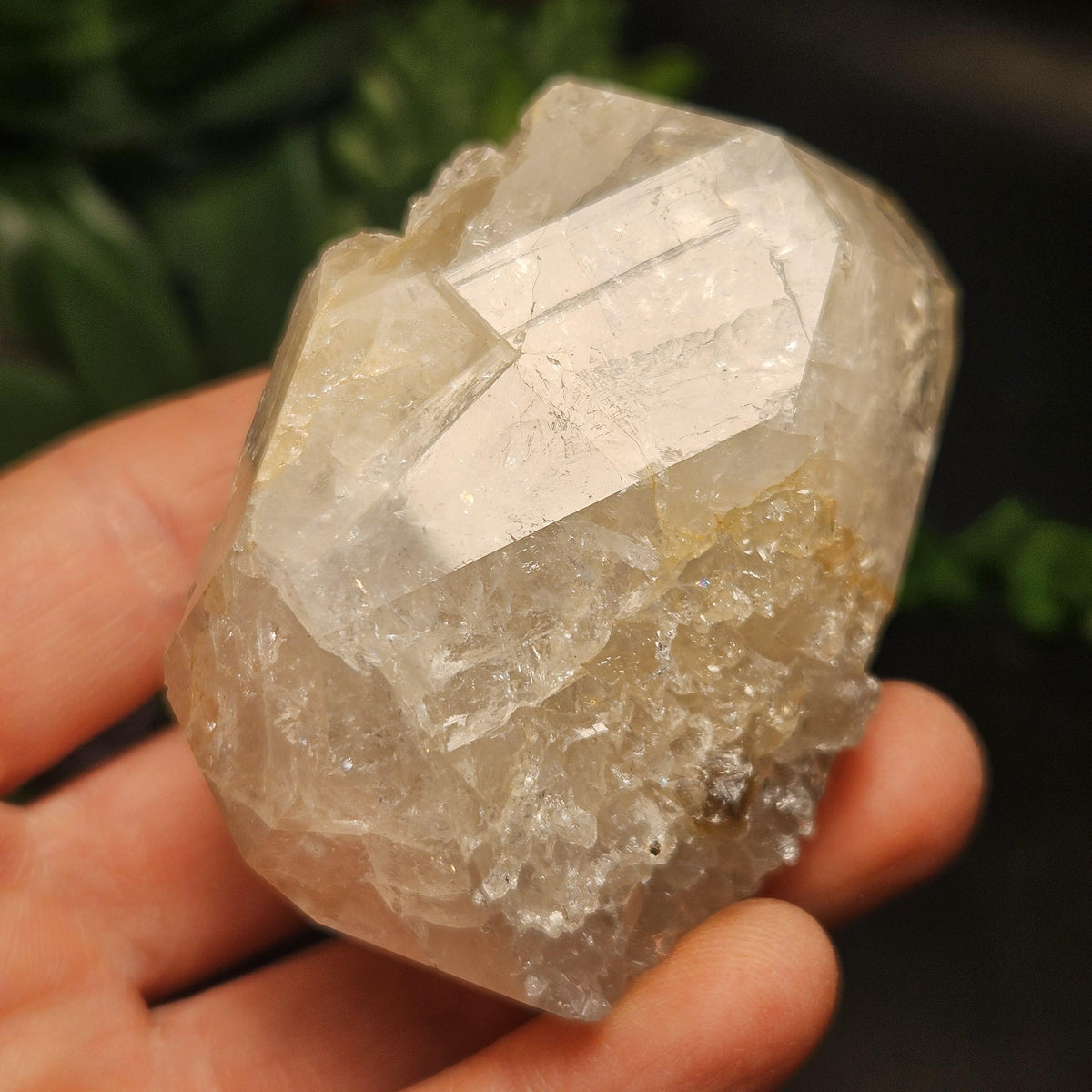 Skeletal Herkimer Diamond Quartz 138.04g, Growth Interference Terminated Herkimer Crystal from New York