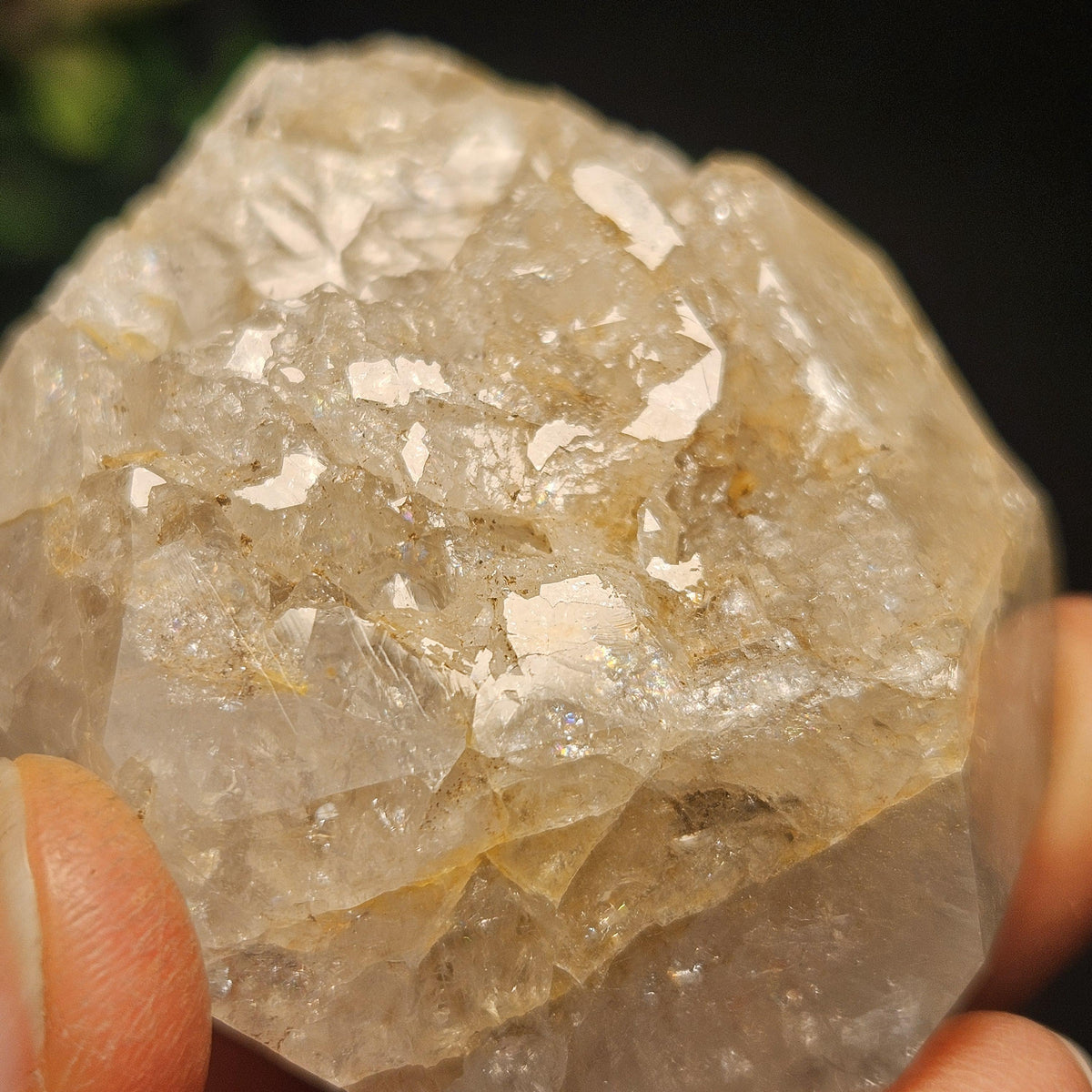 Skeletal Herkimer Diamond Quartz 138.04g, Growth Interference Terminated Herkimer Crystal from New York