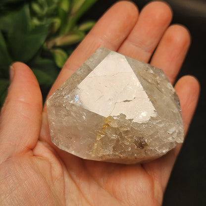 Skeletal Herkimer Diamond Quartz 138.04g, Growth Interference Terminated Herkimer Crystal from New York