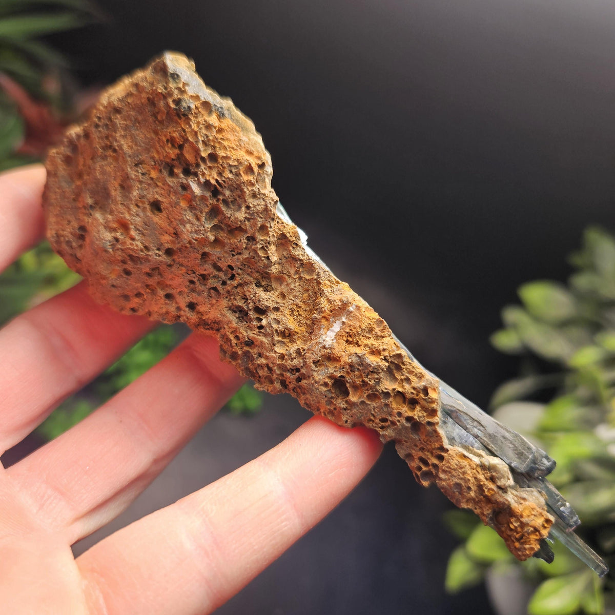 Vivianite Dragon Scale Crystal Specimen 92.41g