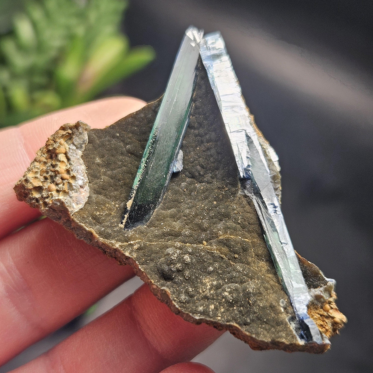 Vivianite Crystal Cluster 20.72g