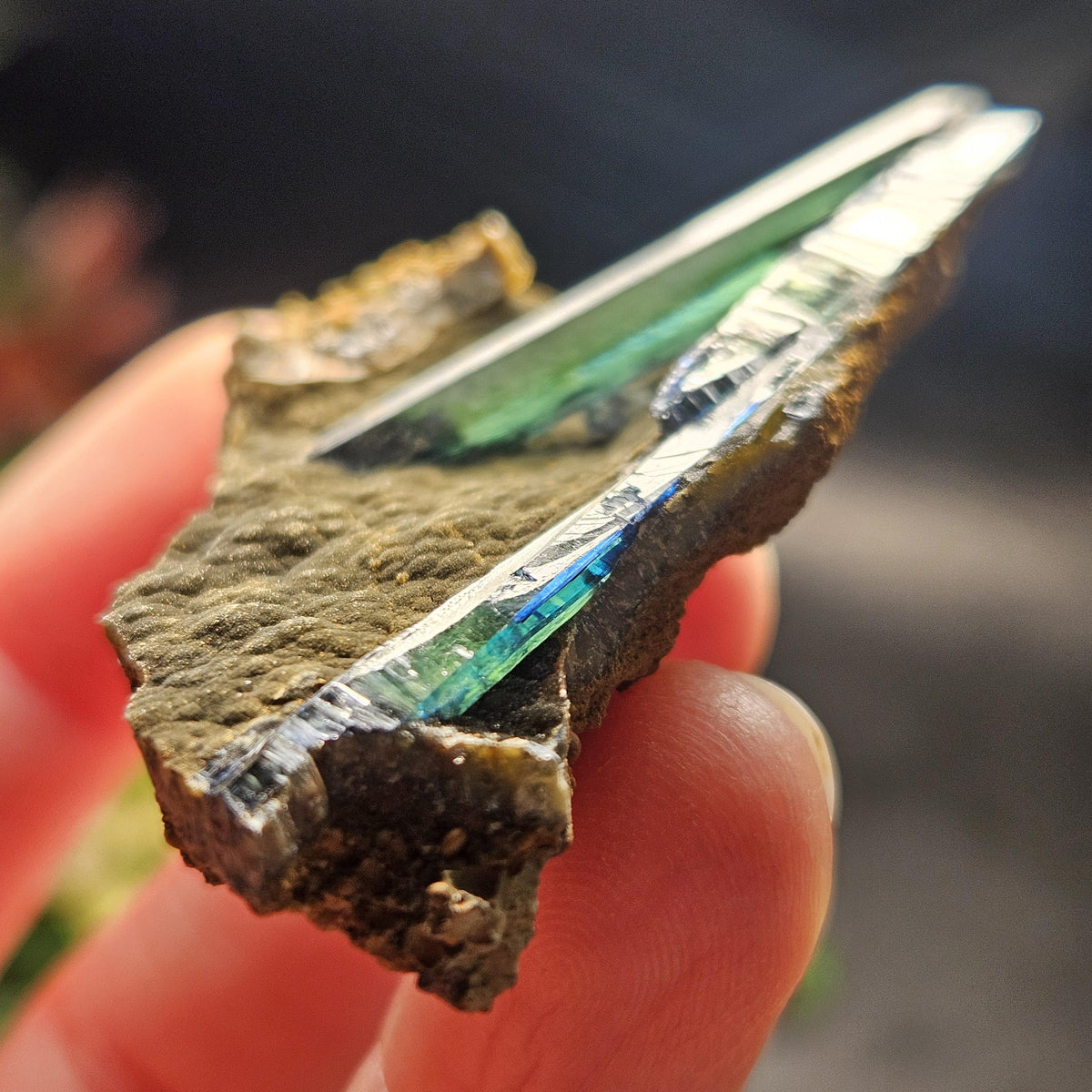 Vivianite Crystal Cluster 20.72g