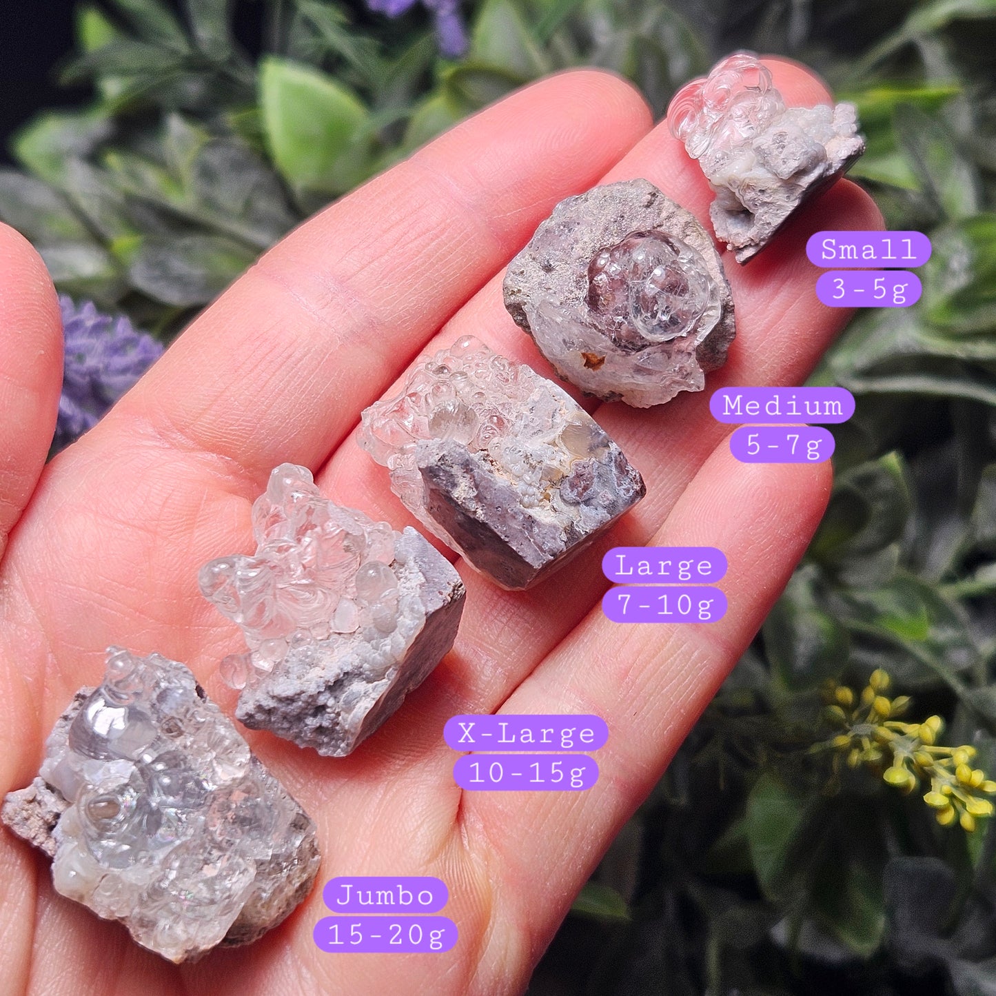 Hyalite Opal Specimen