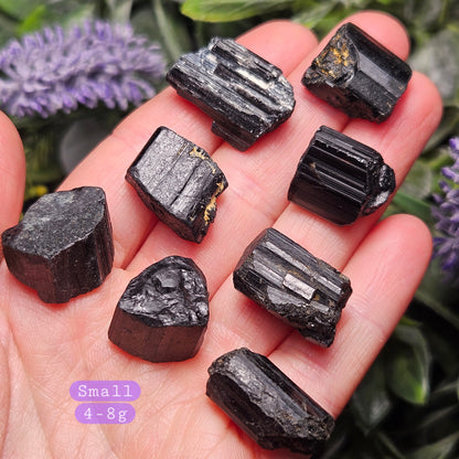 Raw Black Tourmaline Crystal