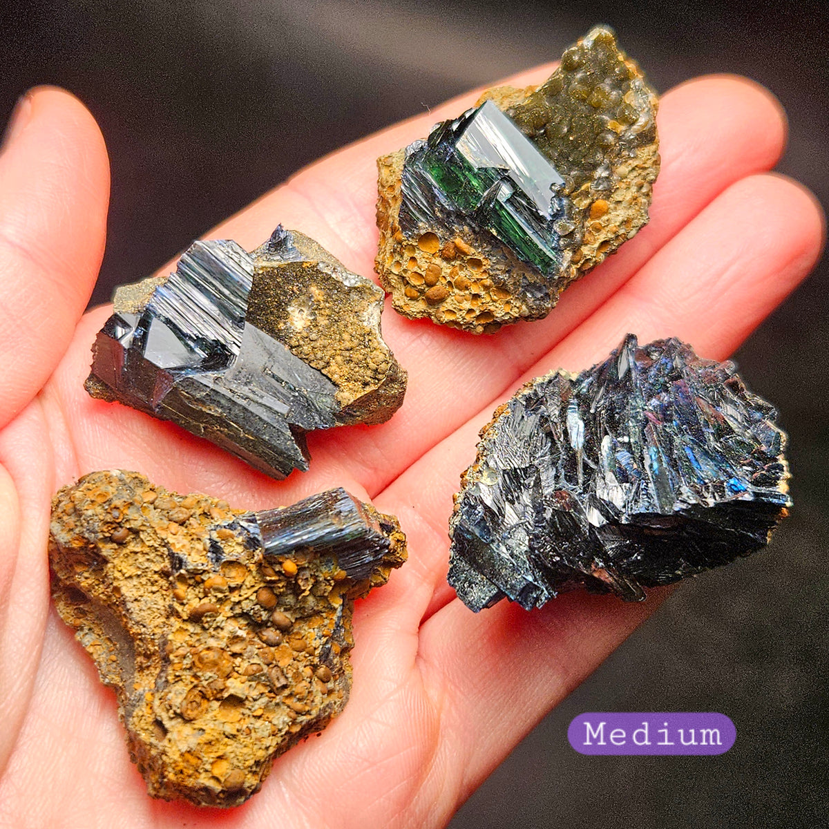 Vivianite Crystal Specimen, Choose your Size