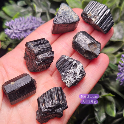 Raw Black Tourmaline Crystal