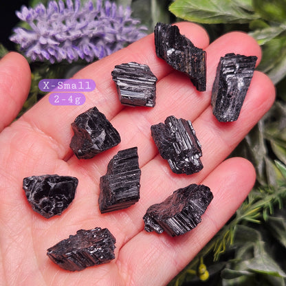 Raw Black Tourmaline Crystal