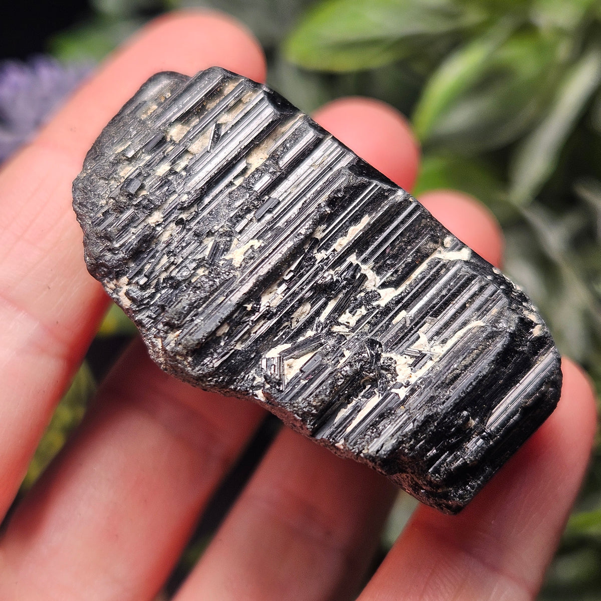 Raw Black Tourmaline Crystal