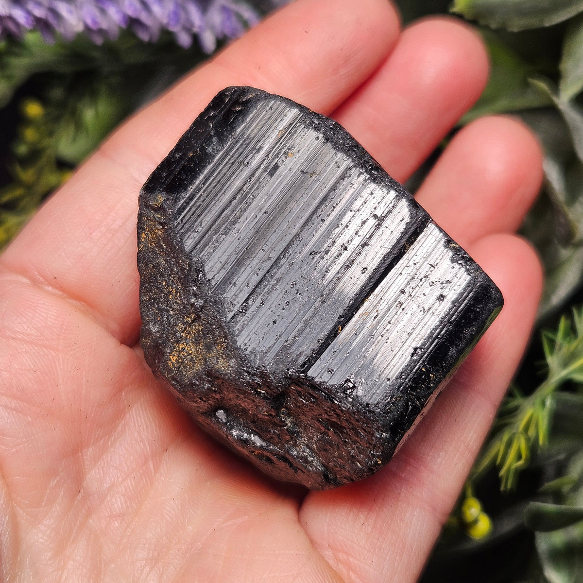 Raw Black Tourmaline Crystal