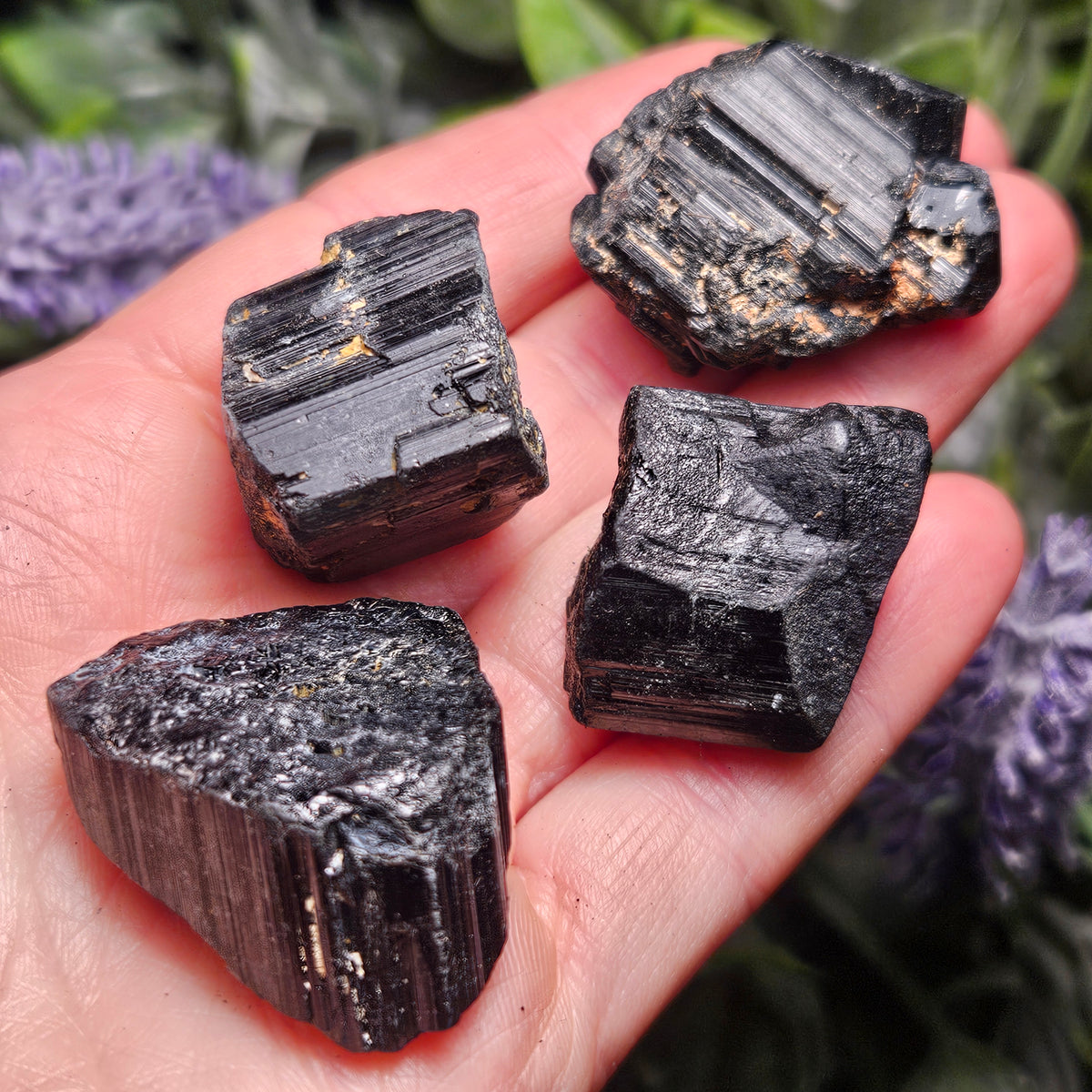 Raw Black Tourmaline Crystal