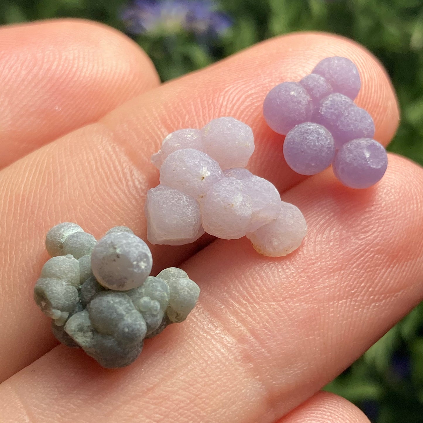 Grape Agate Cluster