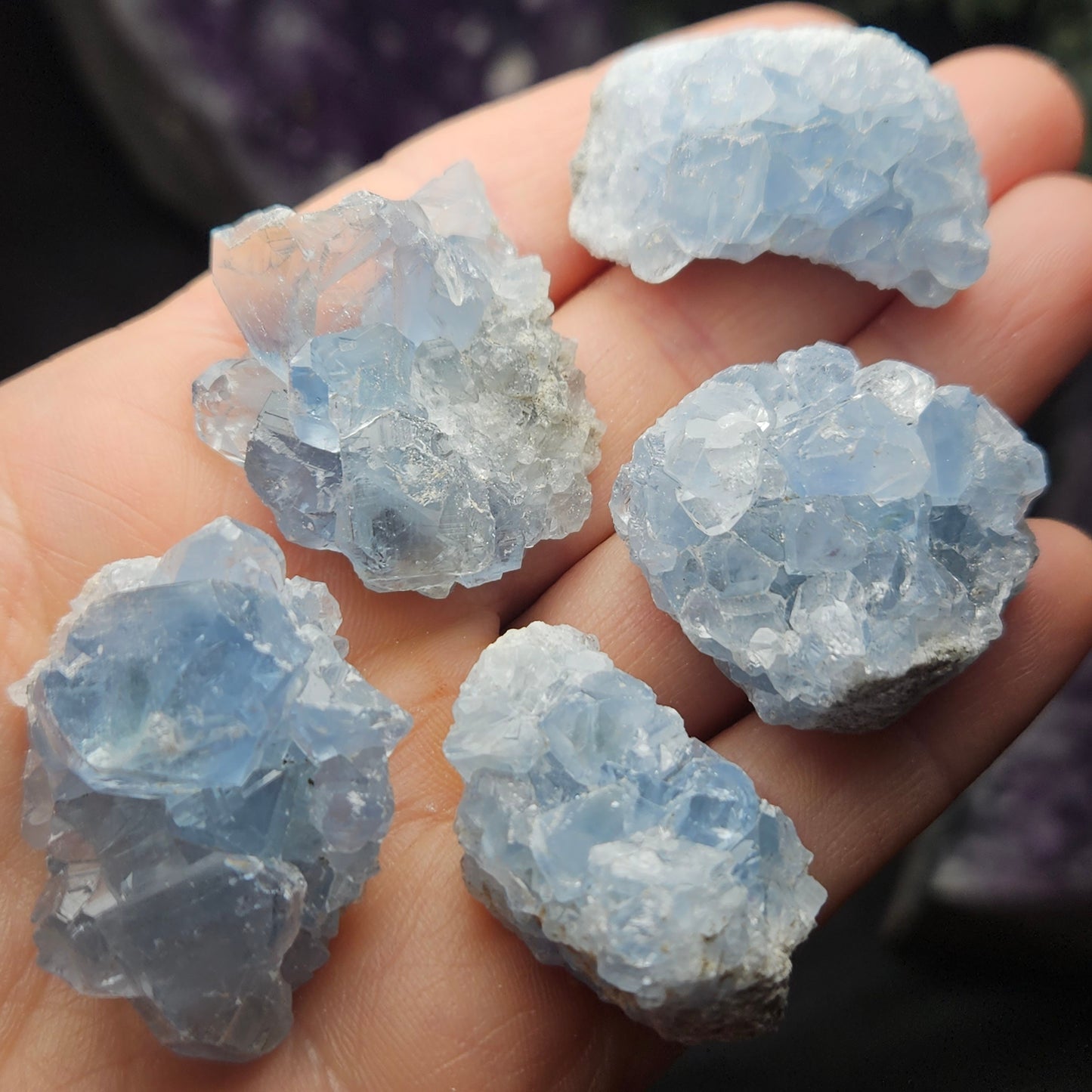 Celestite Cluster