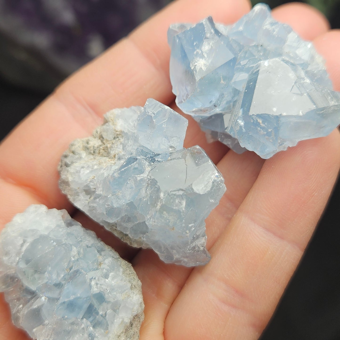 Celestite Cluster